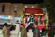 مراسم وداع با پیکر شهید امیر محمد احمدی در الیگودرز برگزار شد +تصویر